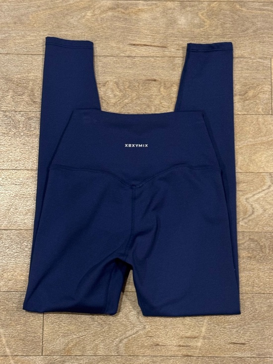 Xexymix Pants - Xexymix Navy Blue High Rise Leggings Size Small